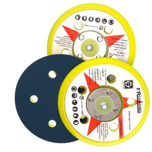 Superior Pads & Abrasives 2" 3" 5" 6" Dia Holes PSA/Adhesive Sanding Pad Backing Plate for Orbital and Dual Action Sanders