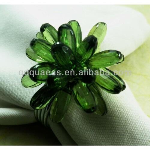 Aliexpress sold beaded wedding napkin ring