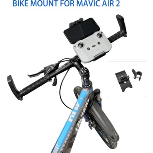 Mavic Air 2 Remote Controller Bike Clip Bicycle Bracket Holder Smart Phone Monitor Clamp Fix Mount for DJI Mavic Air 2 Drone