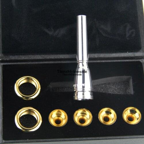Trumpet Mouthpiece silver Plated 7C 1PCS