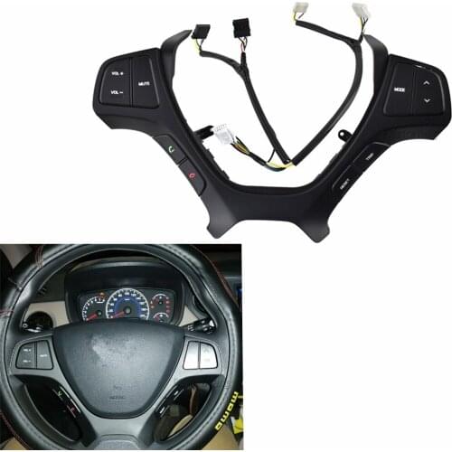 For Hyundai i10 2014 2015 2016 2017 High Quality Multifunctional Steering Wheel Audio Control Button 93490-1W110
