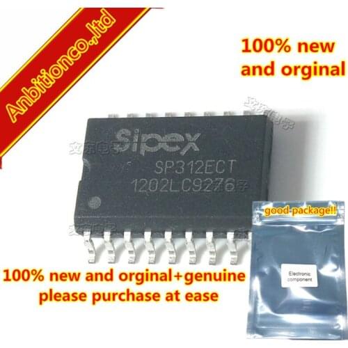 10pcs 100% new original SP312ECT SP312EET High-Performance RS-232 Line Drivers/Receivers in stock