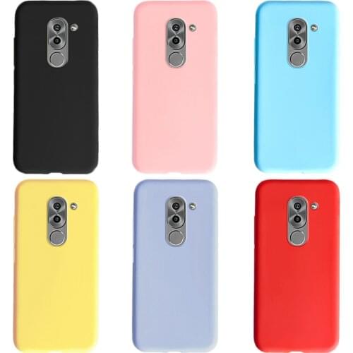 For Huawei Mate 9 Lite Case BLL-L23 Candy Color Slim Silicone Soft Phone Case For Huawei Honor 6X Huawei GR5 2017 Back Cover