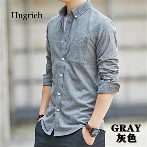 Мужские теплые рубашки Hugrich China At AliExpress