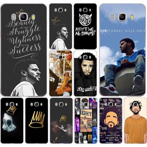 184FG J COLE Soft Silicone Tpu Cover phone Case for Samsung j3 j5 j7 2016 2017 j330 j2 j6 Plus 2018