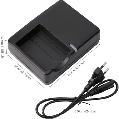 New LC E5E Battery Charger for Canon EOS450D EOS1000D LP E5 Lithium Battery EU Plug