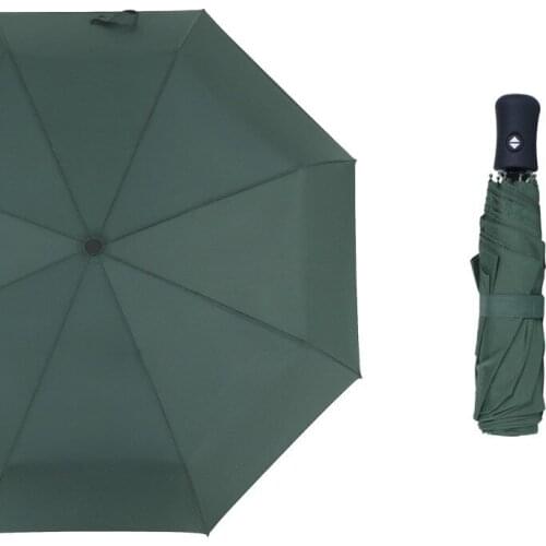 New Fully-automatic Simple fashion Business Sun Umbrella Folding Umbrella Sun Protection Anti UV Parasol Windproof Men and Women
