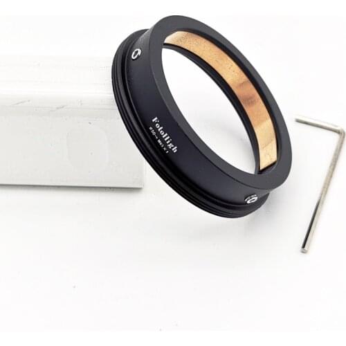 New 49mm 50mm 52.5mm 54mm 57mm 58mm 62.5mm 67mm 104mm to M65x1 Thread Adapter With Protection Circle