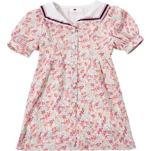 Mother Daughter Dresses Summer Family Matching Clothes Floral Family Look Mommy and Me Clothes Mom Daughter Girls Dress Outfits