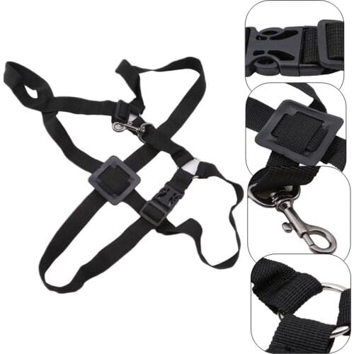 Professional Adjustable Harness Shoulder Black Sax Saxophone Belt Neck Strap for Alto / Tenor / Soprano Saxophone Accessories