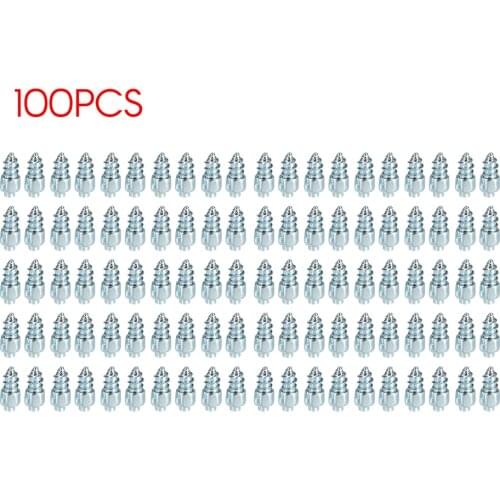 Snow Screw Tire Studs Anti Skid Falling Spikes Wheel Tyres 100PCs for Car Motorcycle Bicycle for bmw e46 e90 ford focus 2 vw