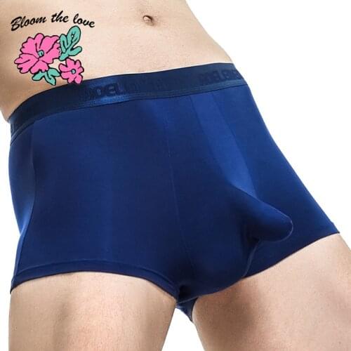 [Bloom the love] Brand Underwear Men Boxer Para Hombre Rhino Horn Ropa Interior Cuecas Masculina Mens Boxers Boxershorts L-3XL