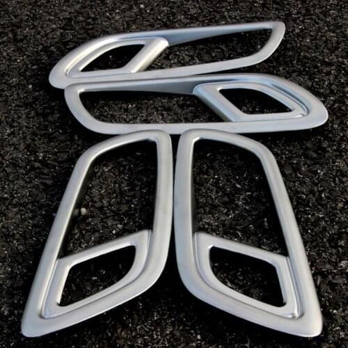 YAQUICKA 4Pcs/set Auto Car Interior Inner Door Handle Frame Trim Styling Sticker Fit For Honda City 2015 2016 Car-covers ABS