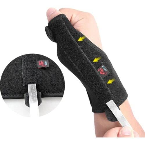 1PCS Thumb Splint for Tendonitis with Built-in Splint for Arthritis, Carpal Tunnel and Sprains Natural Pain Relief for Thumbs