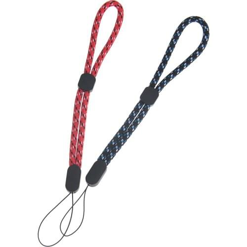 200pcs/lot Wholesale Short Hand Wrist Mobile Phone Strap Ring Pendant Universal Phone Accessories Anti-slip Keychain Charm Cords