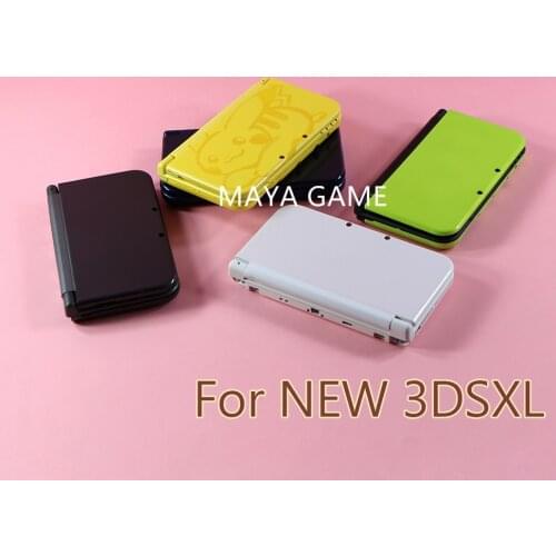 8sets Replacement Housing Shell Case Original Full Set with Buttons Screws Console Case Faceplate Cover Plate For NEW 3DS LL/XL