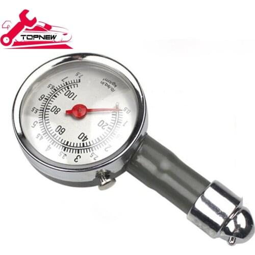 Car Metal Tire Pressure Gauge Heavy Duty Tire Gauge For Jeep Bmw Fiat VW Ford Audi Honda Toyota