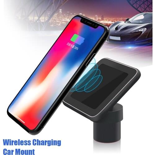 Magnetic Car Mount Wireless Charger Fast Qi Charger for Samsung S8 S9 Plus Note 9 with Stand Air Vent Car Phone Holder Charger