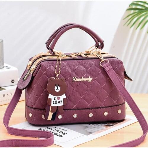 Brand designer womens bags 2020 new fashion messenger bags Wild lady handbags All-match ladys small square bag hand bags