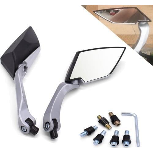 For Honda X-11 x11 cb 190r 400 1000r cbf 1000 600 600f Motorcycle Mirror Scooter E-Bike Back Side Rear View Mirrors Black