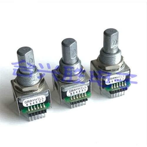 Photoelectric encoder push switch 24 positioning 62SY15019 monitor car navigation 14 * 17MM shaft length 16MM 6 feet