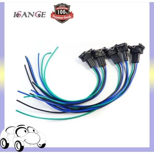 ISANCE Idle Speed ControlIdle Air Control Valve(IAC) / Connector Pigtail Plug For Hyundai & Kia OE# AC409 3515033010