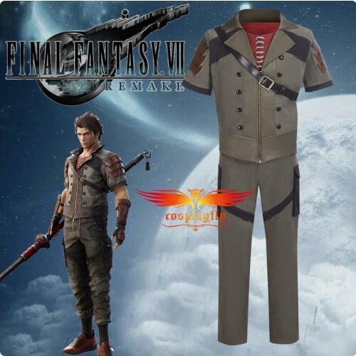 Game Movie Final Fantasy VII Remake Integrade Solon Cosplay Costume for Adult Men Women Uniform Outfit Suits Top Pants Jacket