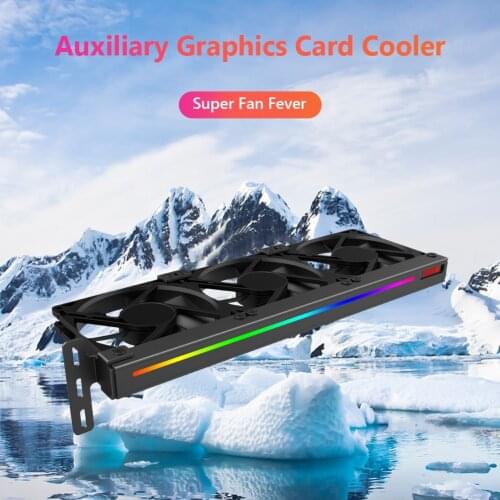 CPU Cooler ARGB 5V 3Pin Cooling Fan Water Cooling System for Computer Desktop PC Case Cooler Heatsink Ventilador Radiator