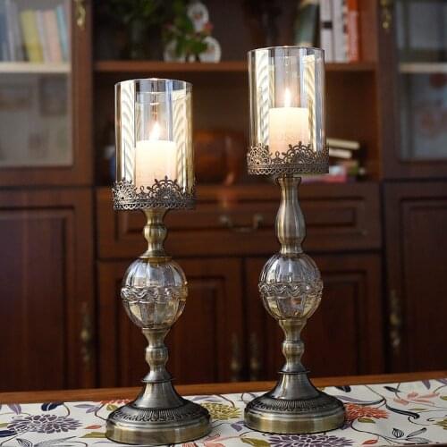 Metal Candle Holder For For Weeding Decorations Candlestick Nordic Candle Stand Nordic Candle Holder