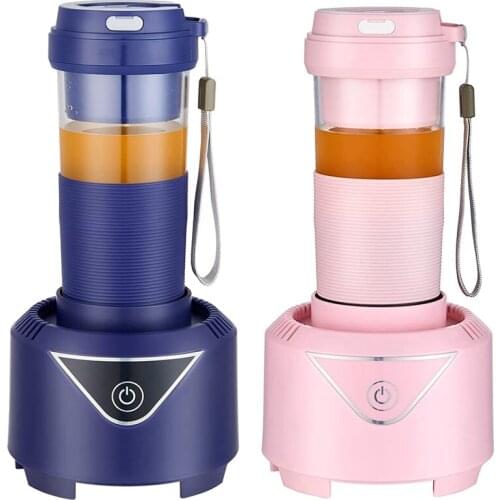 Electronic Cooling Personal Blender,Smoothies Juicer, Rechargeable Mini Size Cooling Blender,for Home Office Travel
