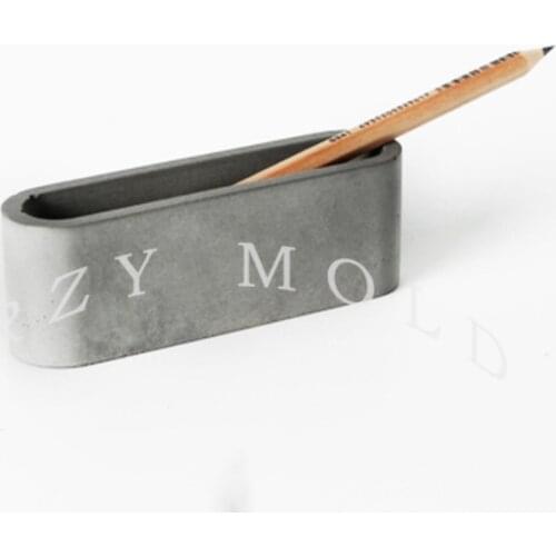 Silicone Mold Concrete Cement Products Handmade Fashion Card Case Molds Cement Life Supplies Mould Silicone Rubber PRZY 001