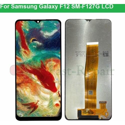Super amoled For Samsung Galaxy F12 F127 LCD touch Screen Display Replacement For Samsung F12 SM-F127G F127G/DS SM-F127F/DS LCD