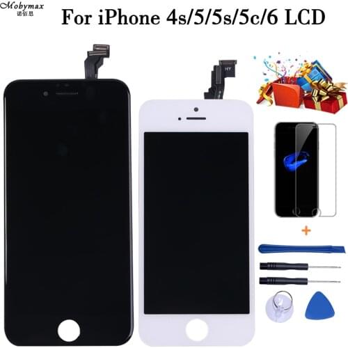 Quality AAA+++ Touch Screen For iPhone 5 5G 5s 5c SE LCD Display with Digitizer Assembly No Dead Pixel with 3Gifts Free Shipping