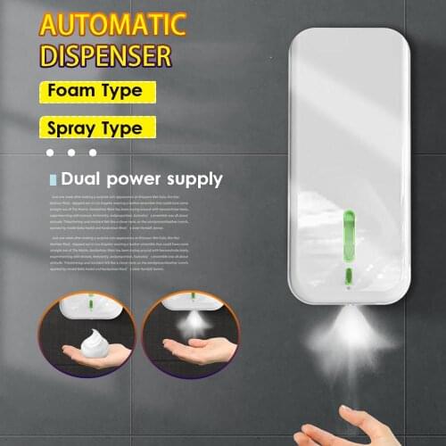 Automatic Infrared Sensor Touchless Foam/Spray Liquid Soap Dispenser 1500ML