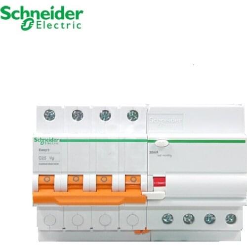 Schneider electric Residual current protection circuit breaker EA9R 4P 6A 10A 16A 20A 25A 32A 40A 50A 63A type C EA9RN*C*30CA