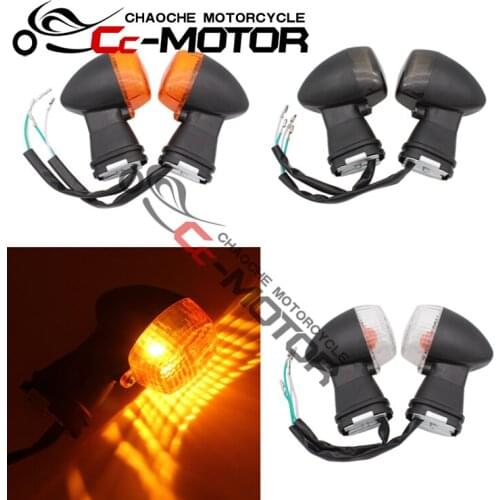 For KAWASAKI ZX6R ZX-7R ZX-9R ZX-10R ZX-12R Front Turn Signal Lights Direction Lamp Indicator Steering Lamp 1Pair