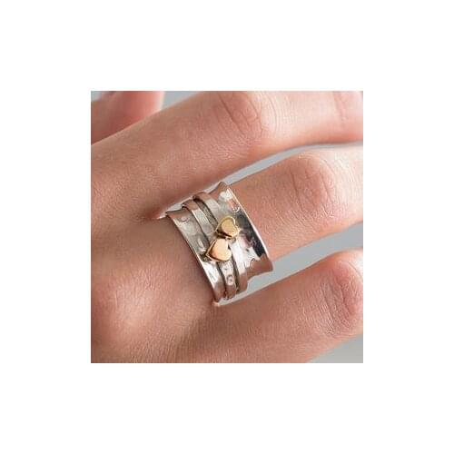 STONE AGE KOLLEKSİYONU BİZ İKİMİZ HEART LADY 'S RINGS