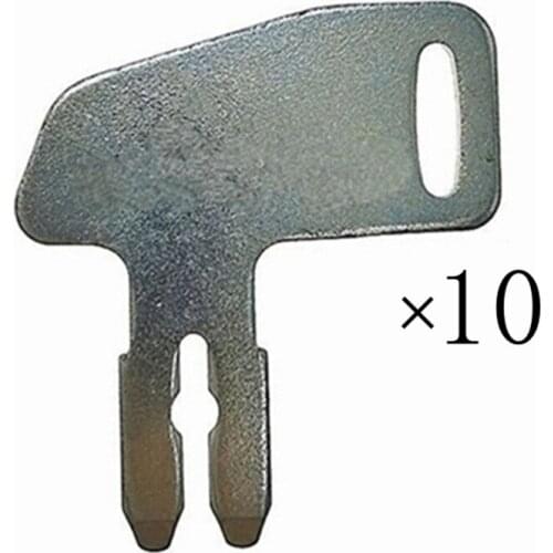 10pc Battery Disconnect Heavy Equipment Key K2C166 For Komatsu Master