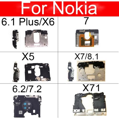 Motherboard Cover For Nokia 6.1 7 Plus X5 X6 X7 X71 Small Back Frame Shell Case Cover on Mainboard USB Charger Board Cover Parts
