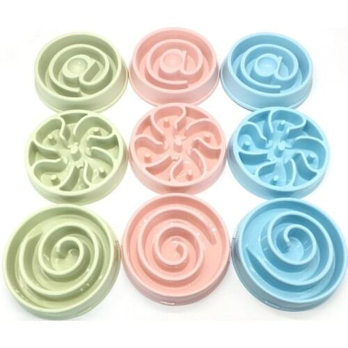 Pet Dog Feeding Food Bowls Puppy Slow Down Eating Feeder Dish Prevent Obesity Non Slip Anti Gulping Dogs Bowl Pet Supplies