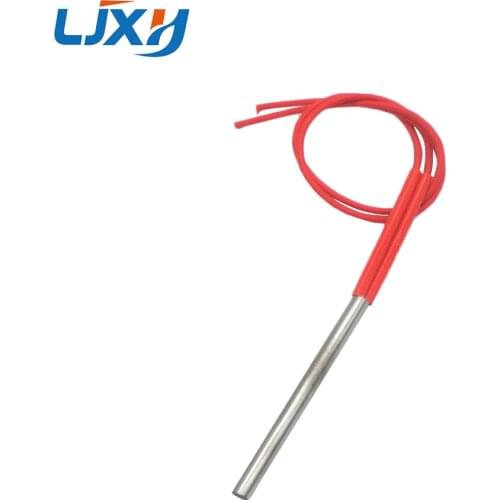 LJXH Cylindrical Cartridge Heating Element, AC110V/220V/380V, 6x60mm/0.236x2.36" Electric Single-End Heater Element (2PCS/LOT)