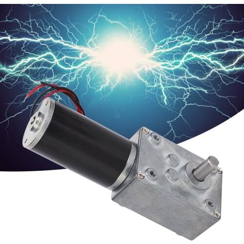 New Gear Motor Worm Gear Speed Reducer Permanent Magnet Brush DC Motor 4058GW 31mm Gear Motors Dropshipping