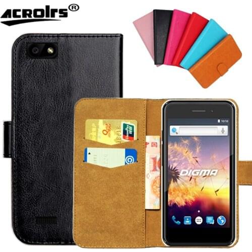 Original! Digma LINX A452 3G Case ,6 Colors High Quality Leather Exclusive Case For Digma LINX A452 3G Tracking