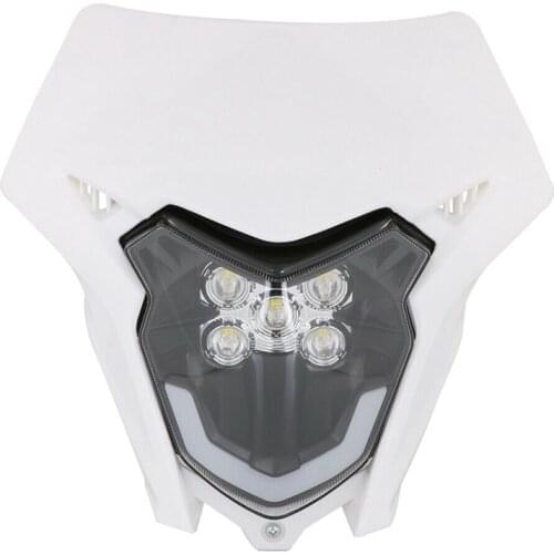 Motorcycle Headlight Front Head Light for Honda CRF150L 2016-2019 White