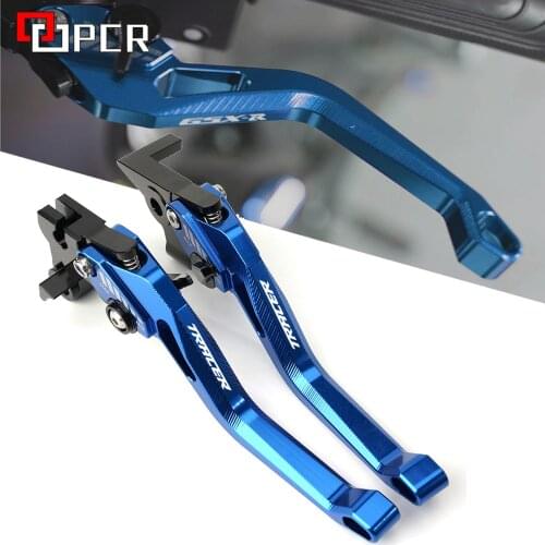 With TRACER LOGO Motorcycle CNC Brake Clutch Levers For Yamaha TRACER 900 700 GT Tracer700 Tracer900 gt 2014-2020