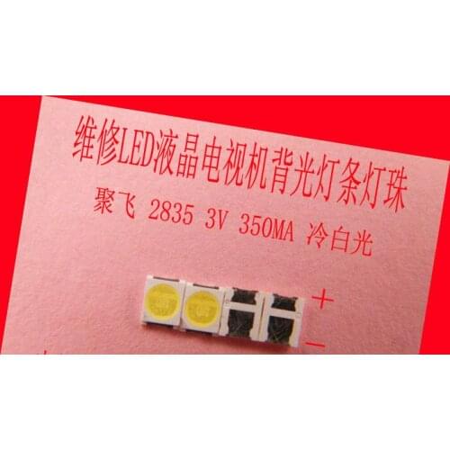 FOR Maintenance Konka Skyworth Changhong LED LCD TV backlight lights with Ju - fei 2835 SMD lamp beads 3V The white light