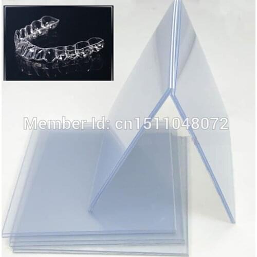 Thermoforming Material Hard Plastic Piece Thickness 1.0/1.5/2.0mm Laboratory Materiall/Orthodontic tablet