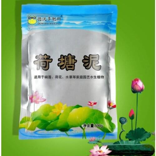 In-stock Organic-rich Natural Lotus Pond Mud Plant Growing Media Water Lily Slime Planting For Aquatic Plant Seed Cultivation