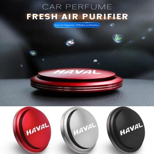Auto Logo Rotating Car Air Freshener Perfume Interior Parts Decor Aromatherapy For Great Wall Haval H5 H6 H7 H9 F7 F7X F7H H8