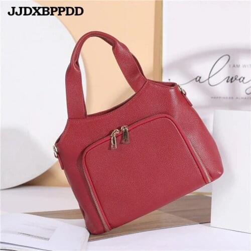 High Quality Genuine Leather shoulder Bags for Women 2020 Womans Handbag For Girl Luxury Designer Casual Messenger Bag Female